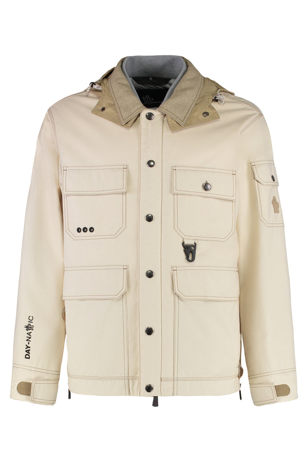 Kelpius Padded Jacket Beige Cotton Raincoats