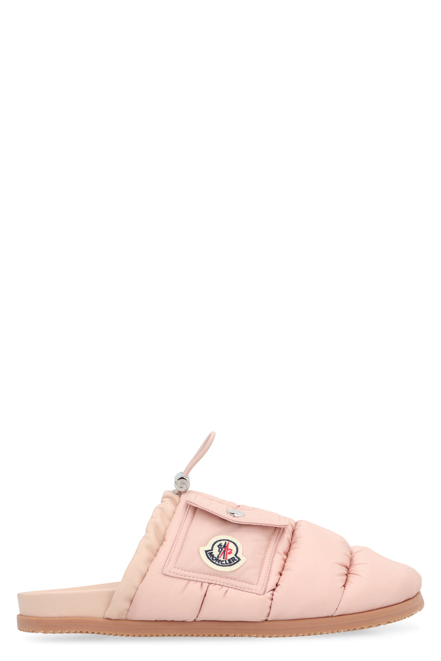 Mon Pocket Mules Pink Polyamide Slippers