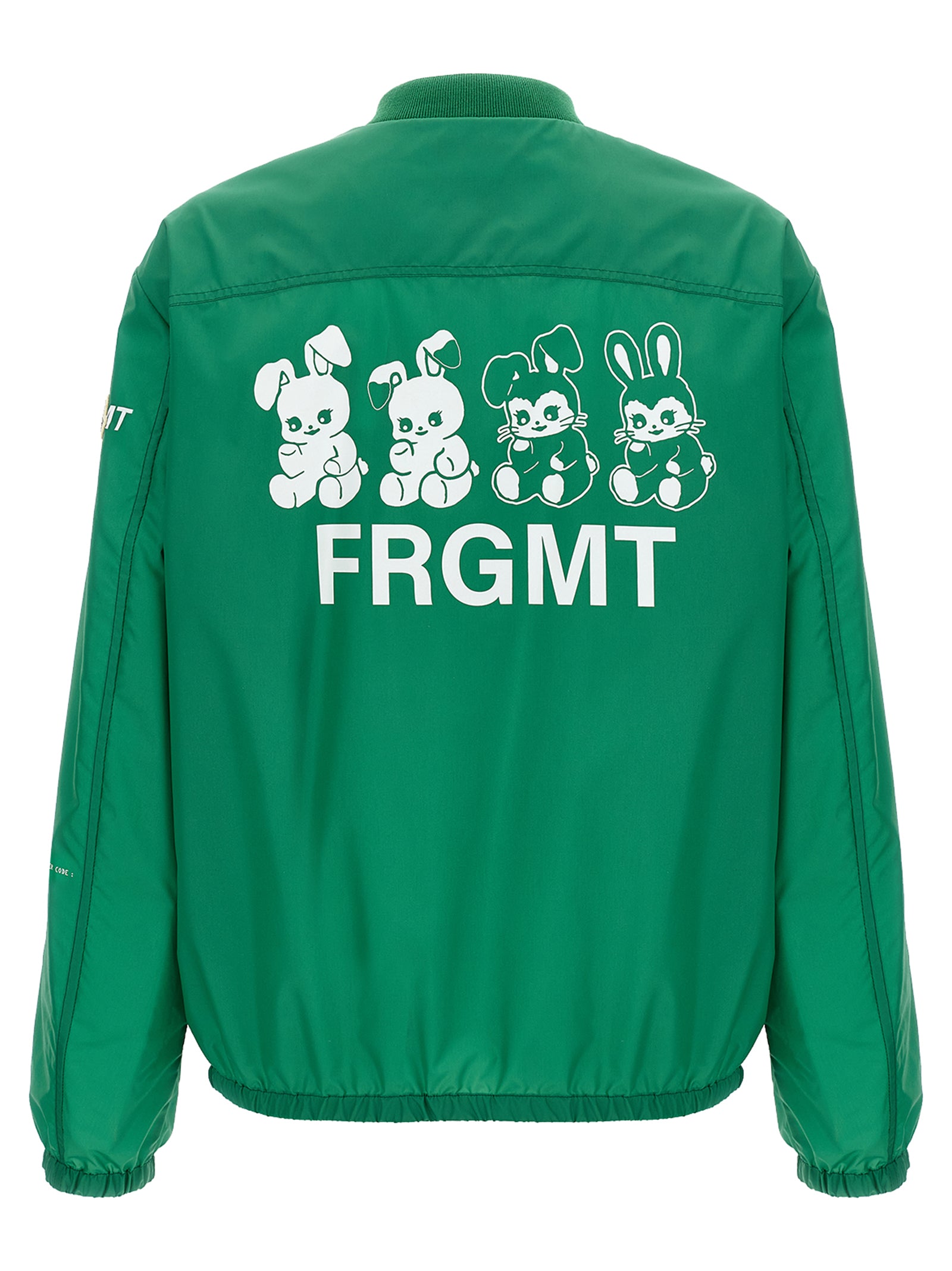 Moncler x FRGMT Ostria bomber jacket Green Polyamide Down Jacket, Parka, Casual