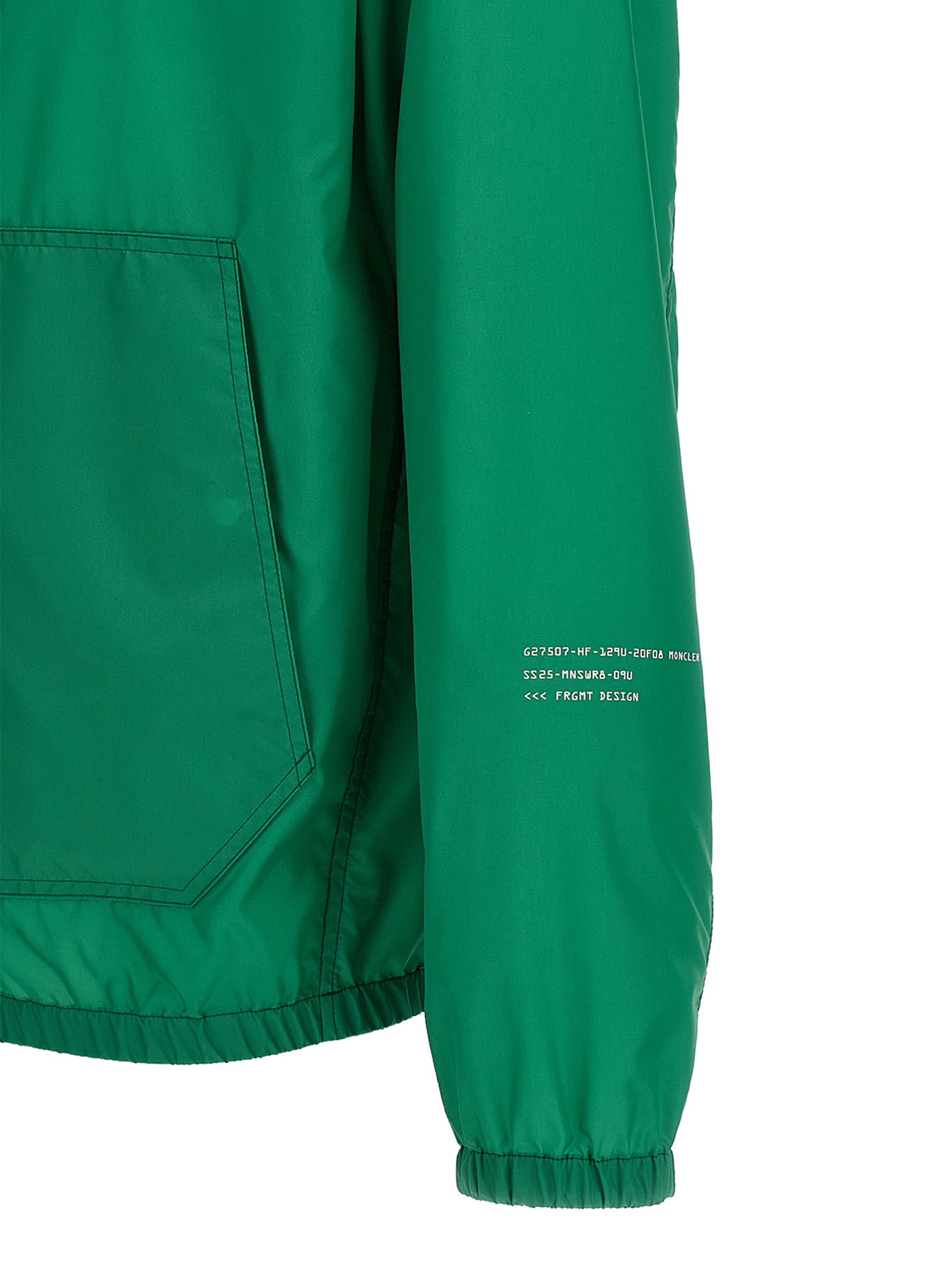 Moncler x FRGMT Ostria bomber jacket Green Polyamide Down Jacket, Parka, Casual
