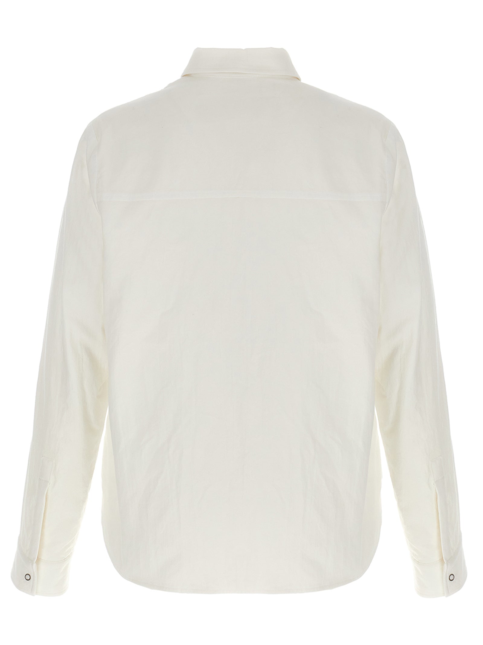 Overshirt Moncler x FRGMT White Polyamide Shirt, Blouse