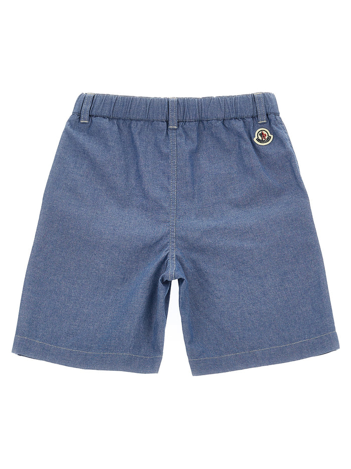 Denim bermuda shorts Light Blue Cotton Bermuda