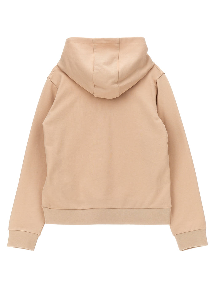 Embroidered hoodie Pink Cotton Sweatshirt
