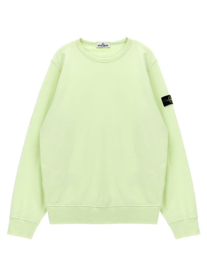 Logo badge sweatshirt Green Cotton