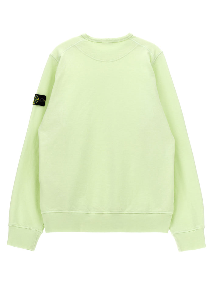 Logo badge sweatshirt Green Cotton