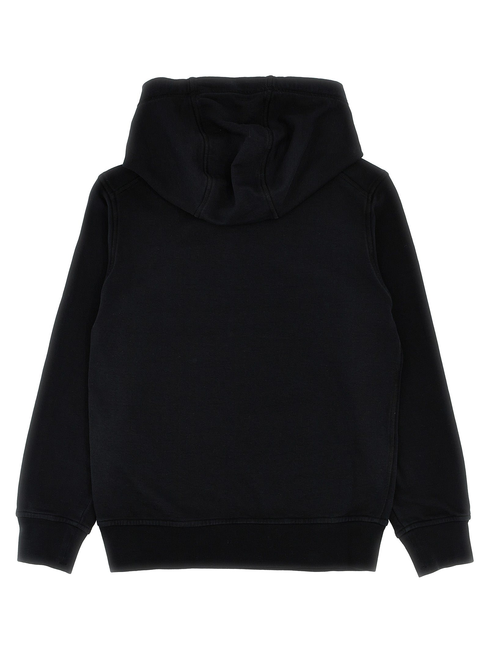 Printed hoodie Black Cotton Sweatshirt