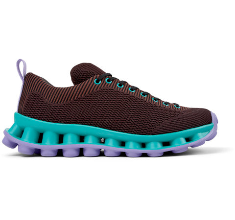 Camper Mesh upper sneaker in brown