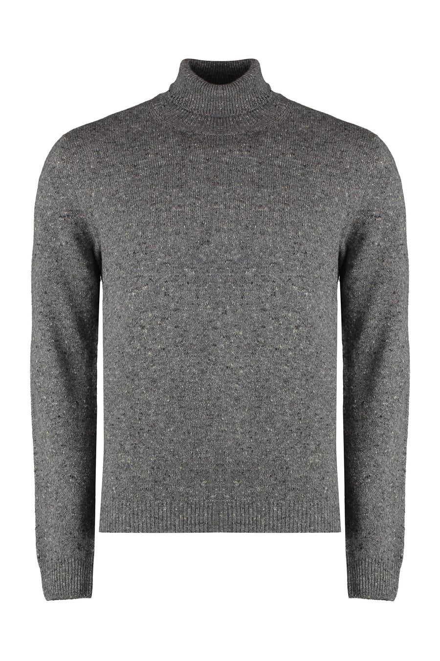 Turtleneck Sweater Cashmere Blend Flannel