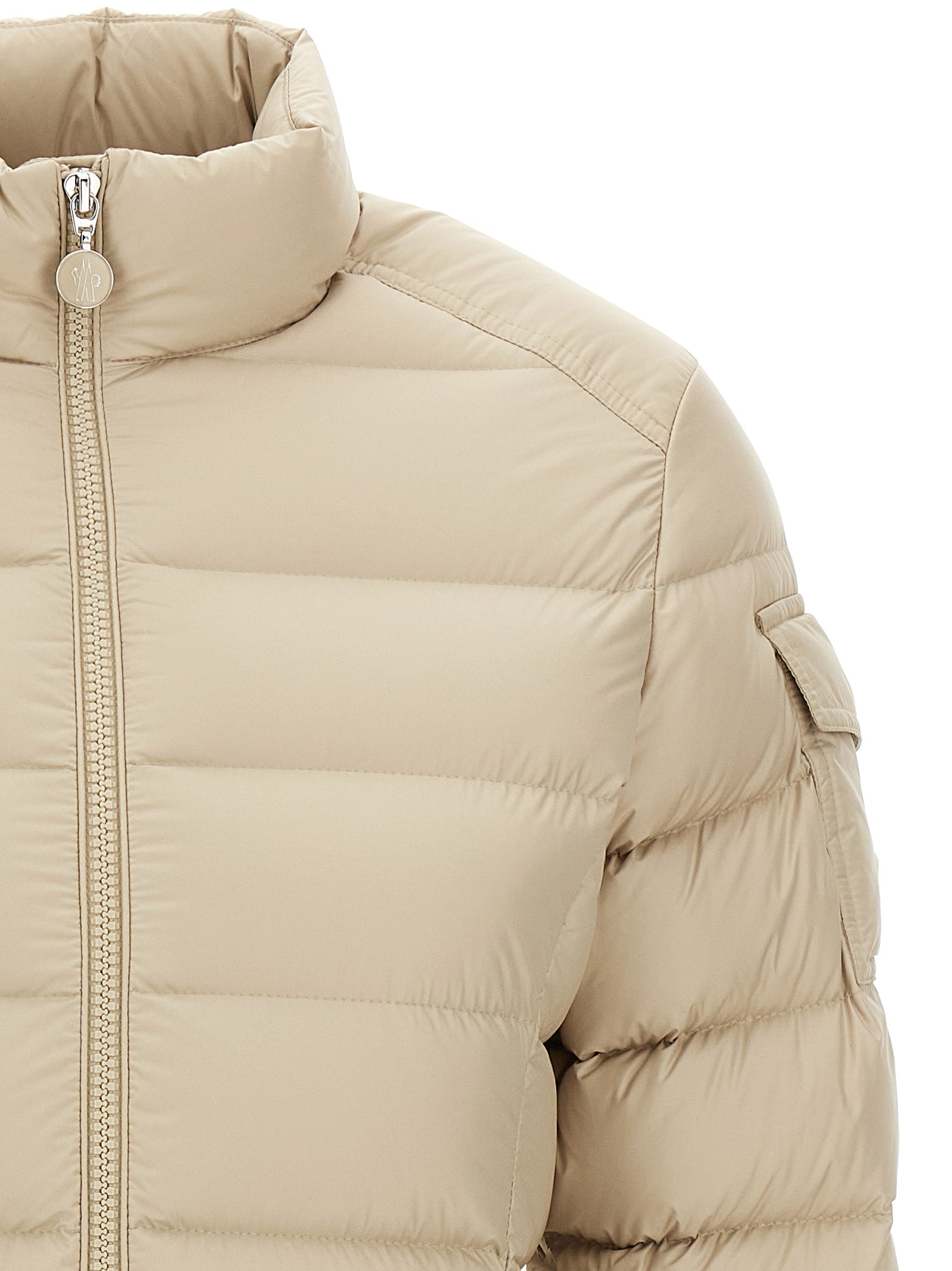 Igesse down jacket Beige Polyester Jacket, Parka, Casual