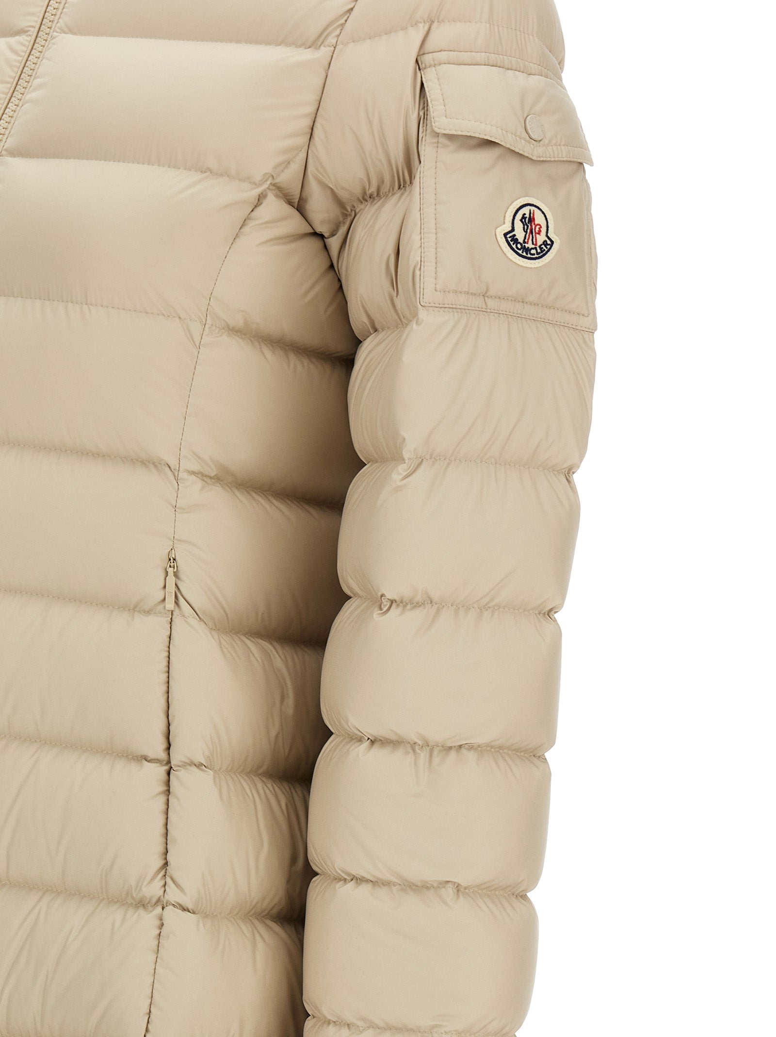 Igesse down jacket Beige Polyester Jacket, Parka, Casual