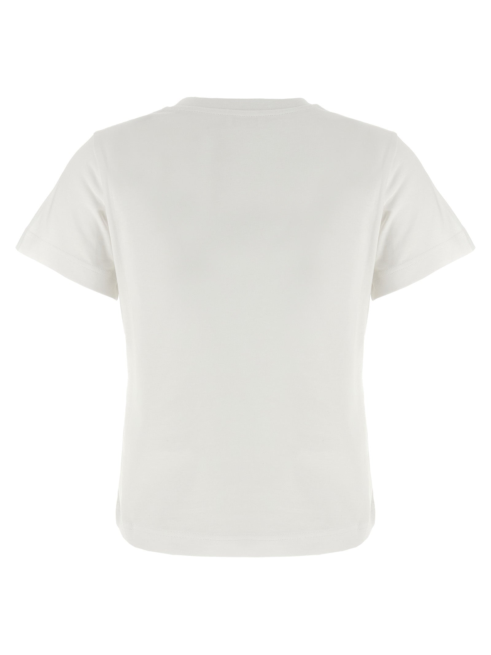 Embroidery t-shirt White Cotton