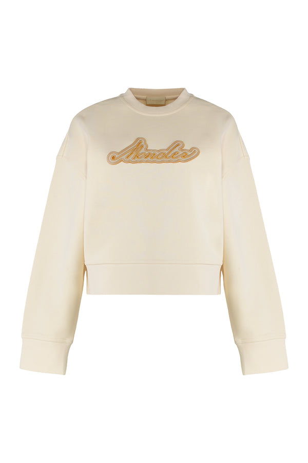 Cotton Sweatshirt Beige Sweatshirts
