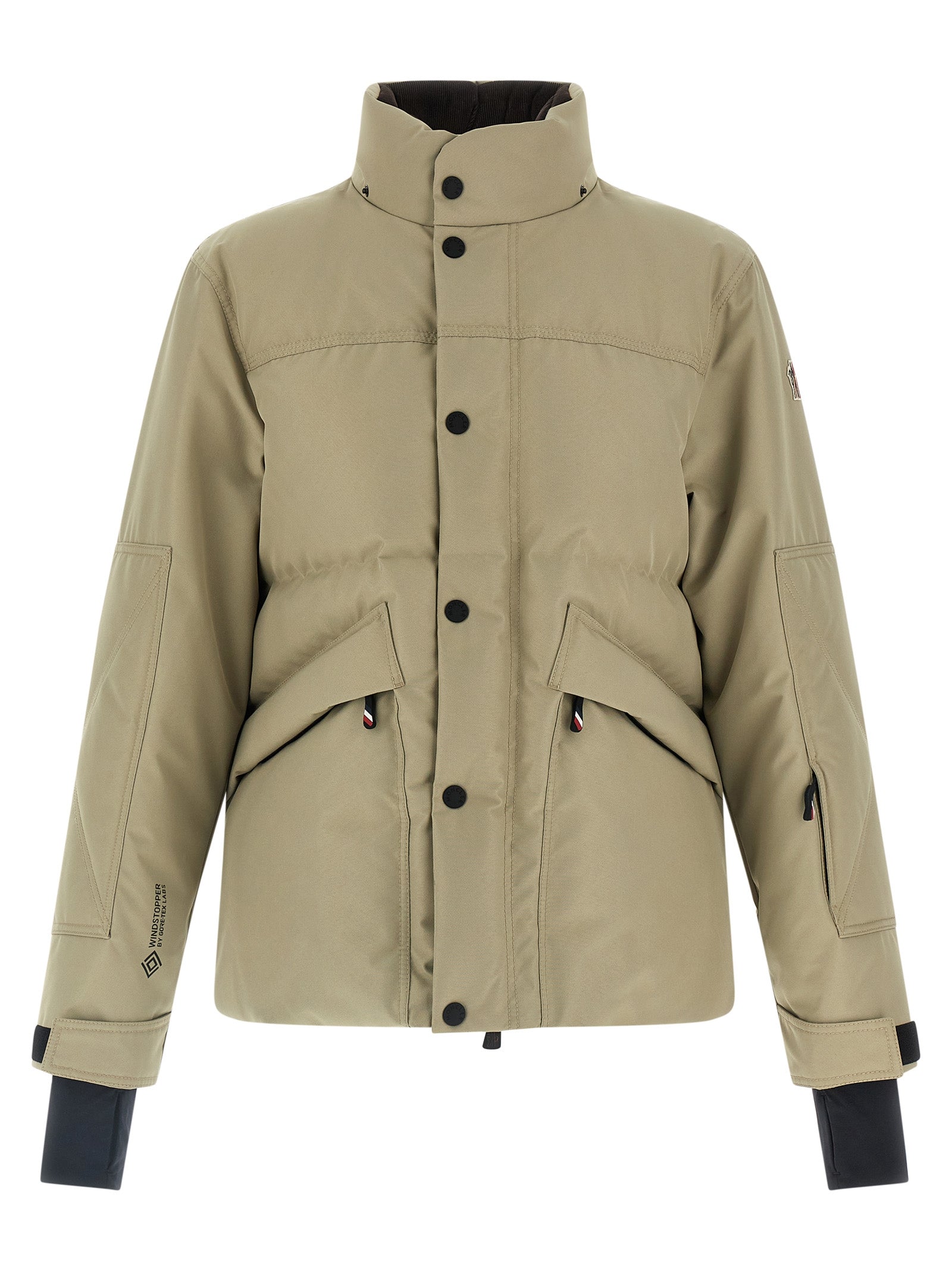Elfin down jacket Beige Polyester Jacket, Parka, Casual
