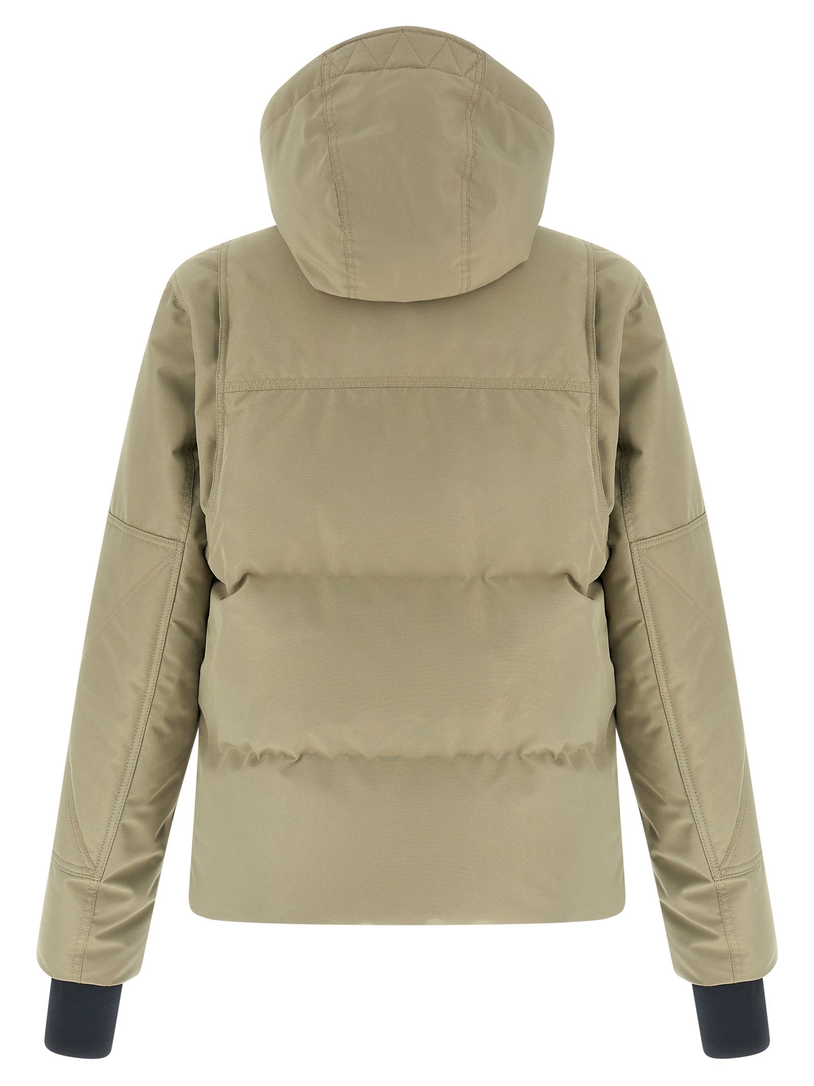 Elfin down jacket Beige Polyester Jacket, Parka, Casual