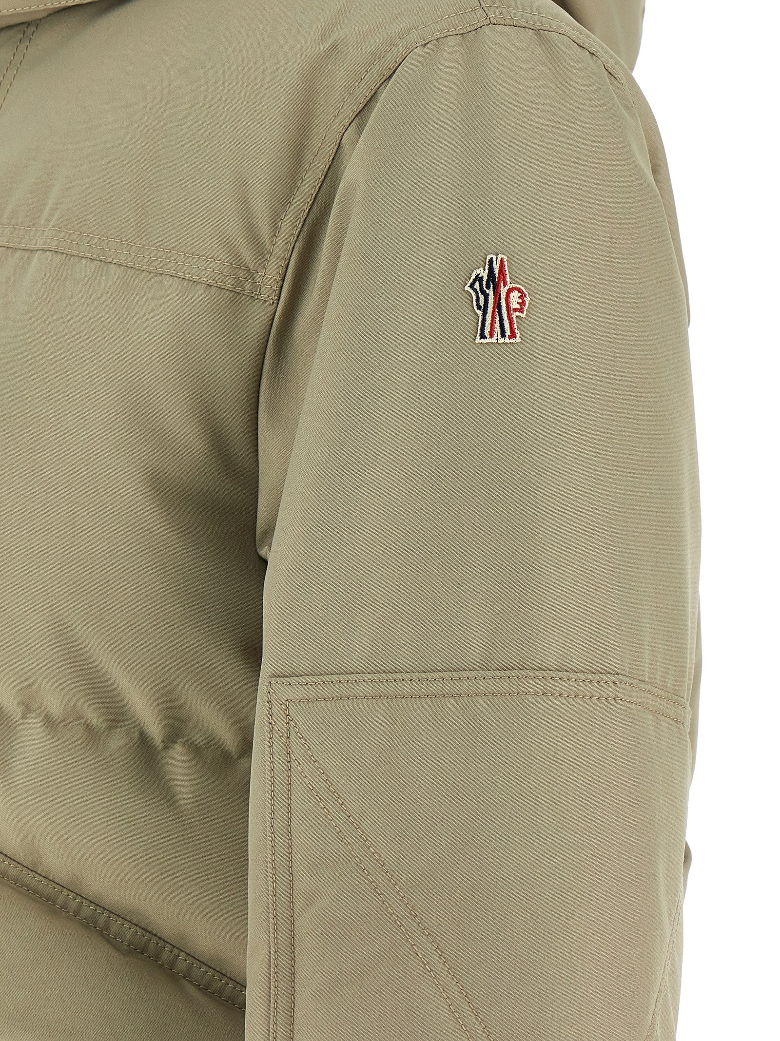 Elfin down jacket Beige Polyester Jacket, Parka, Casual