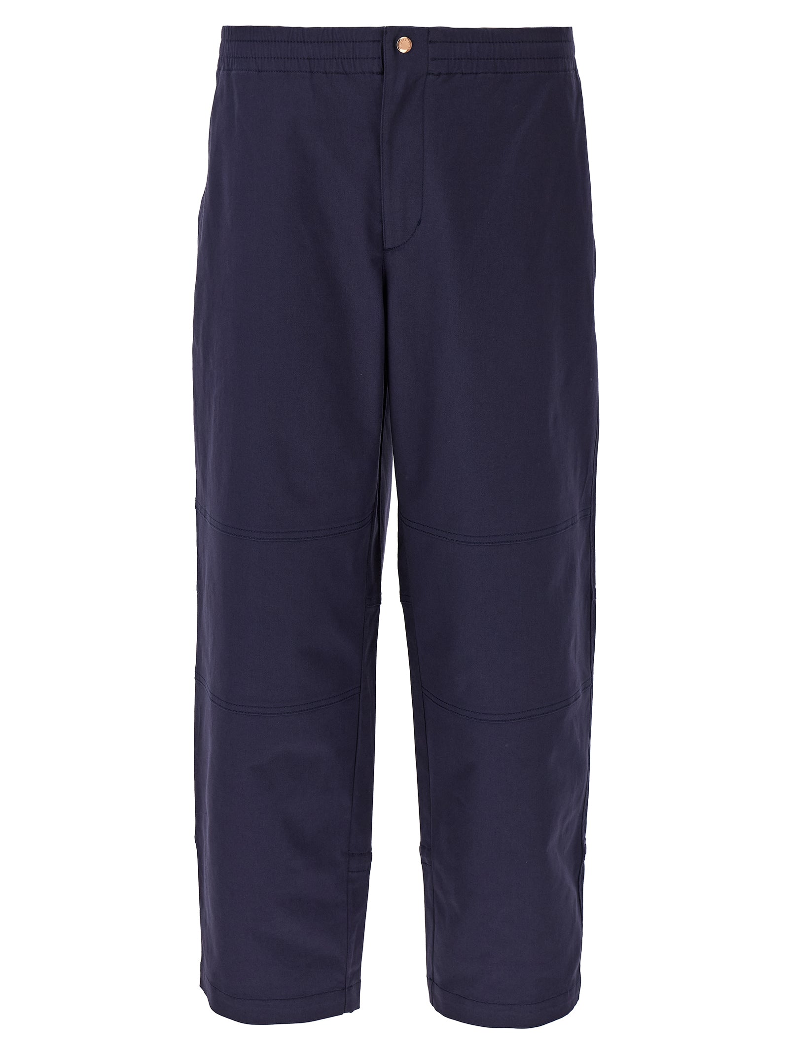 Moncler x Gilga Farm pants by Donald Glover Blue Cotton Lyly Elastane