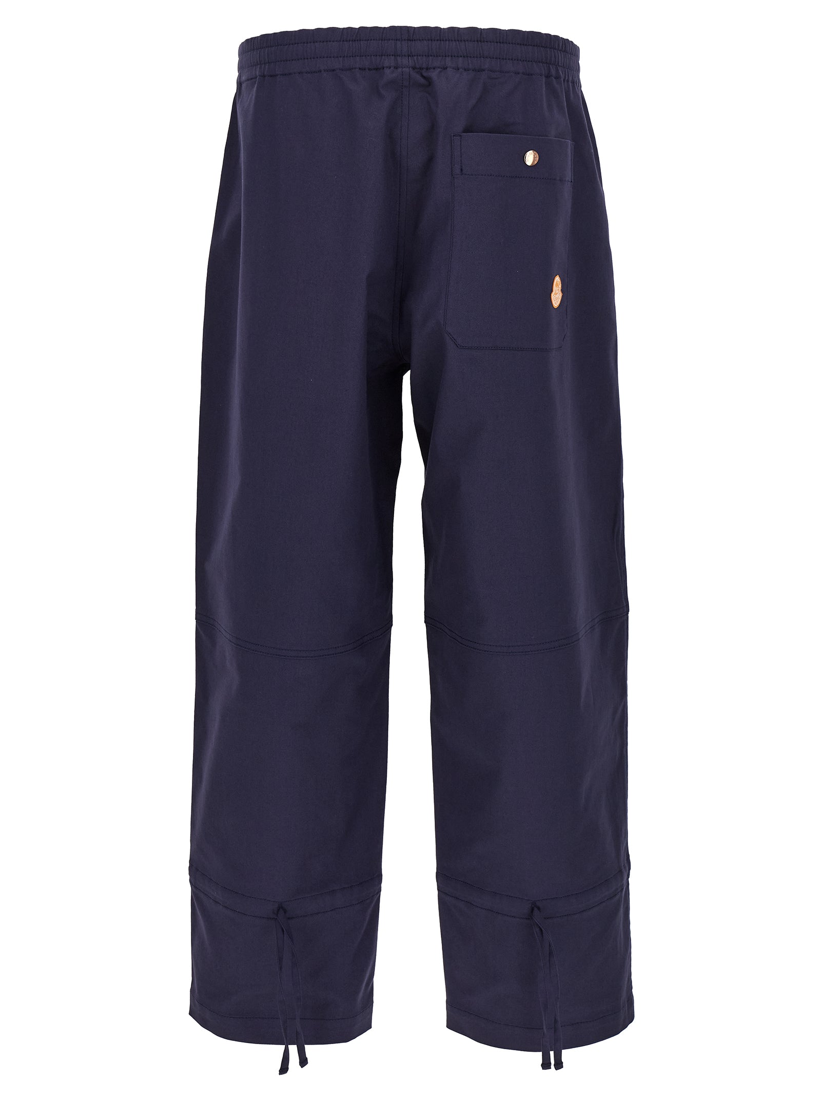 Moncler x Gilga Farm pants by Donald Glover Blue Cotton Lyly Elastane