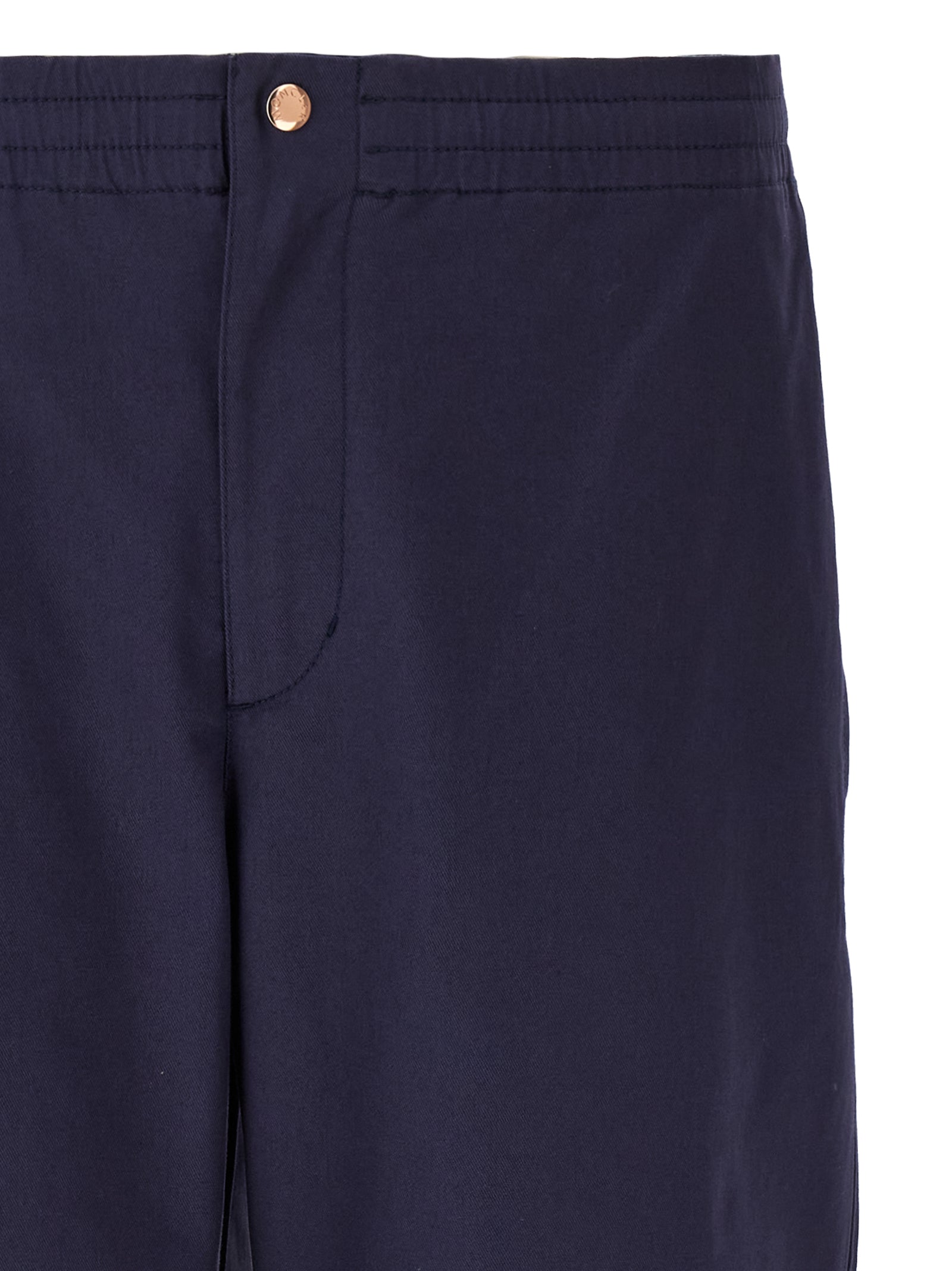 Moncler x Gilga Farm pants by Donald Glover Blue Cotton Lyly Elastane