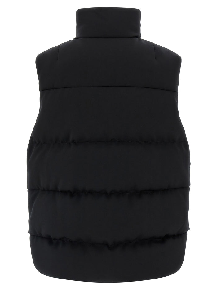 Moncler x Edward Enninful Otis vest Black Polyamide Cotton Elastane Gilet