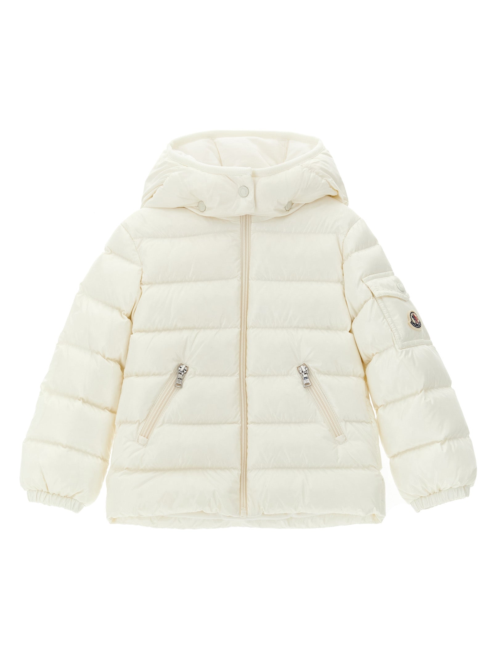 Bady down jacket White Polyamide Jacket, Parka, Casual