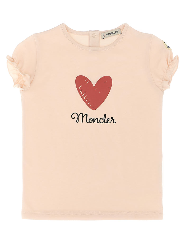 Printed T-shirt Pink Cotton