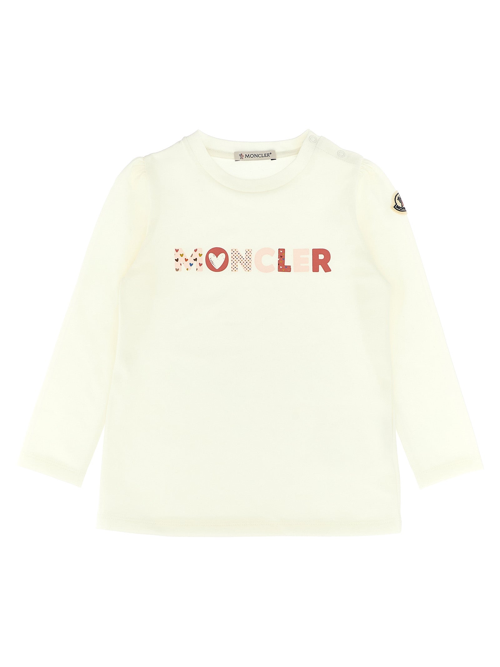 Logo print T-shirt White Cotton