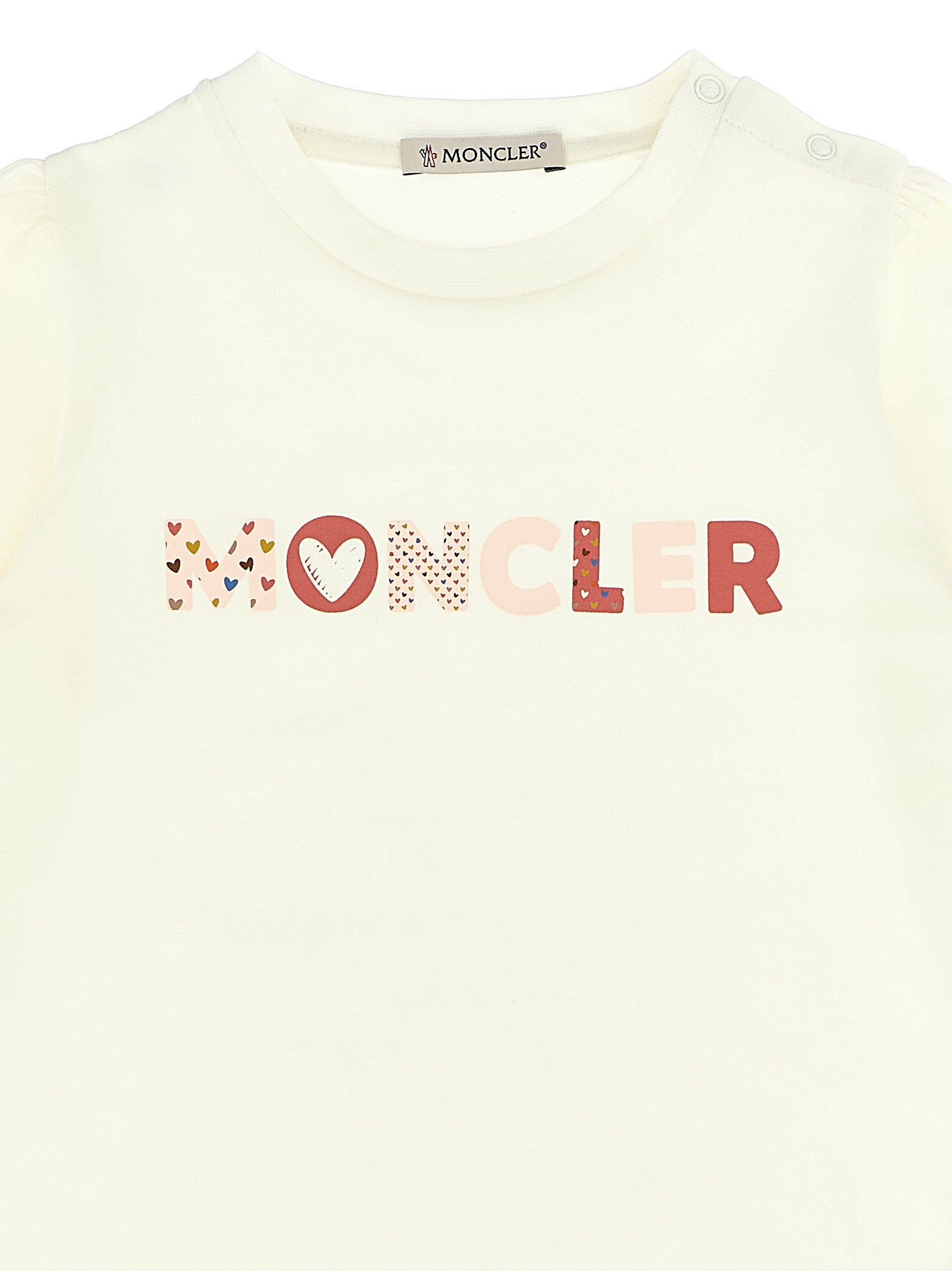 Logo print T-shirt White Cotton