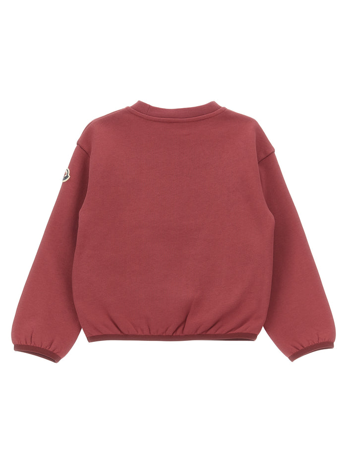 Teddy logo sweatshirt Pink Acrylic