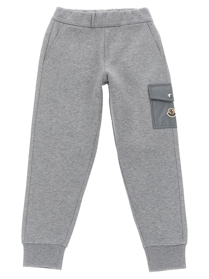 Nylon pocket joggers Gray Polyamide Pant