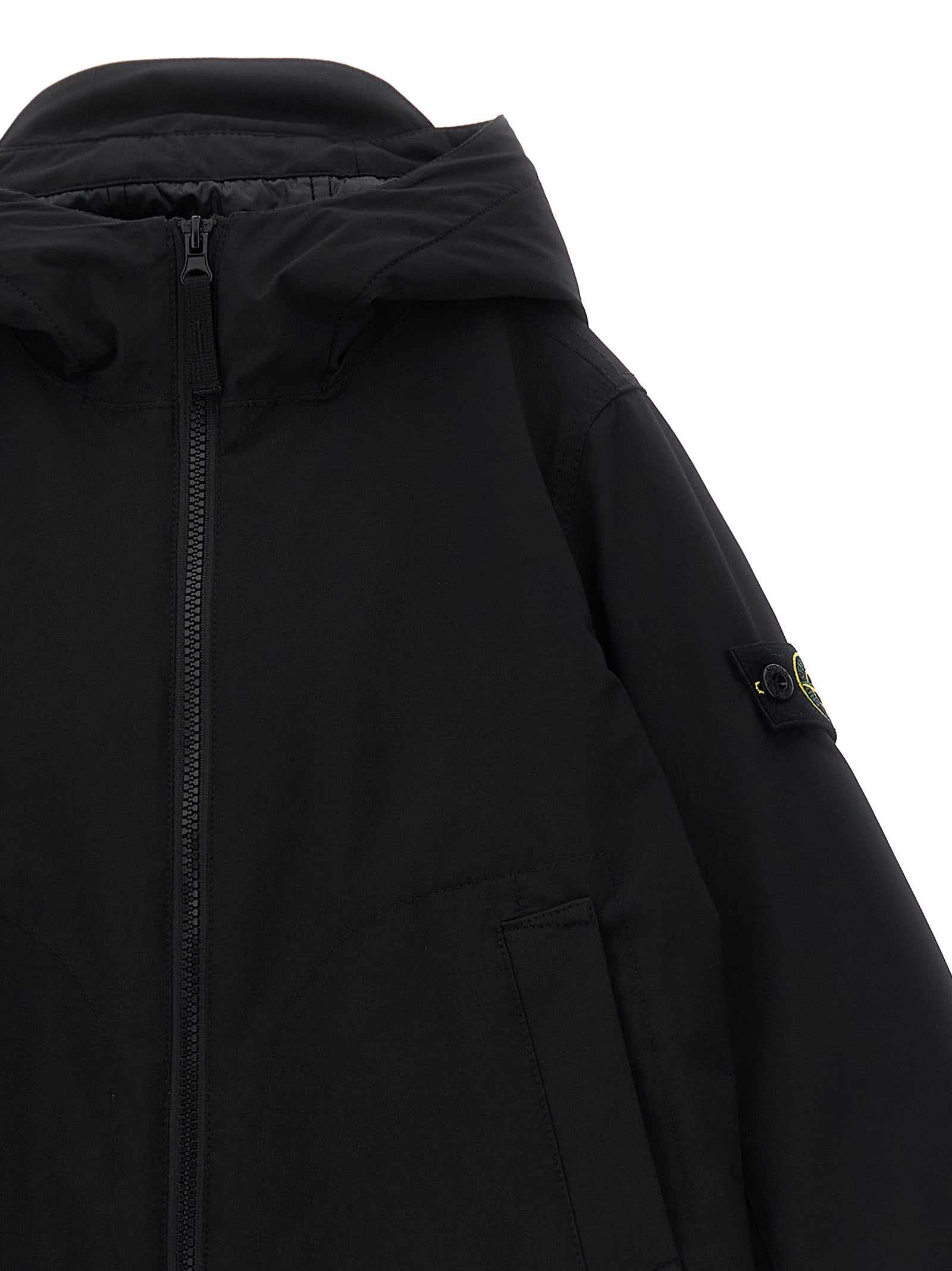 Primaloft® Parka Black Polyester Down Jacket, Parka, Casual Jackets