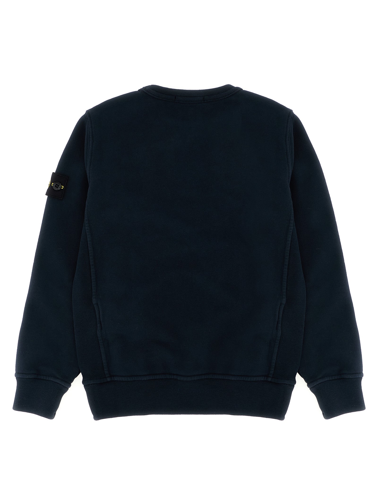 Logo badge sweatshirt Blue Cotton