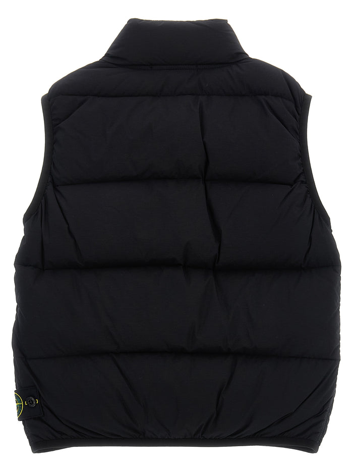 Padded vest Black Polyamide Gilet