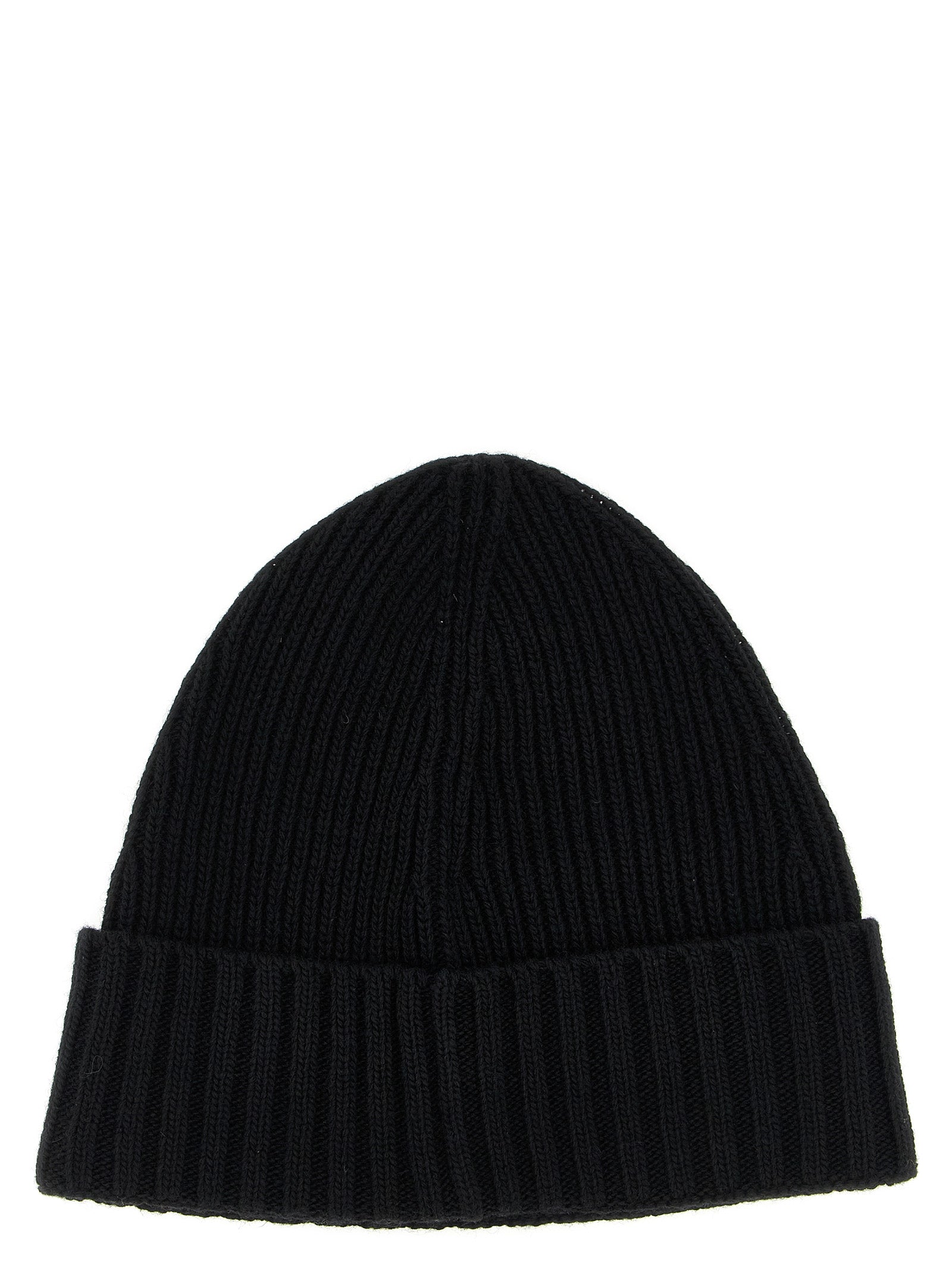 Logo patch beanie Black Hat