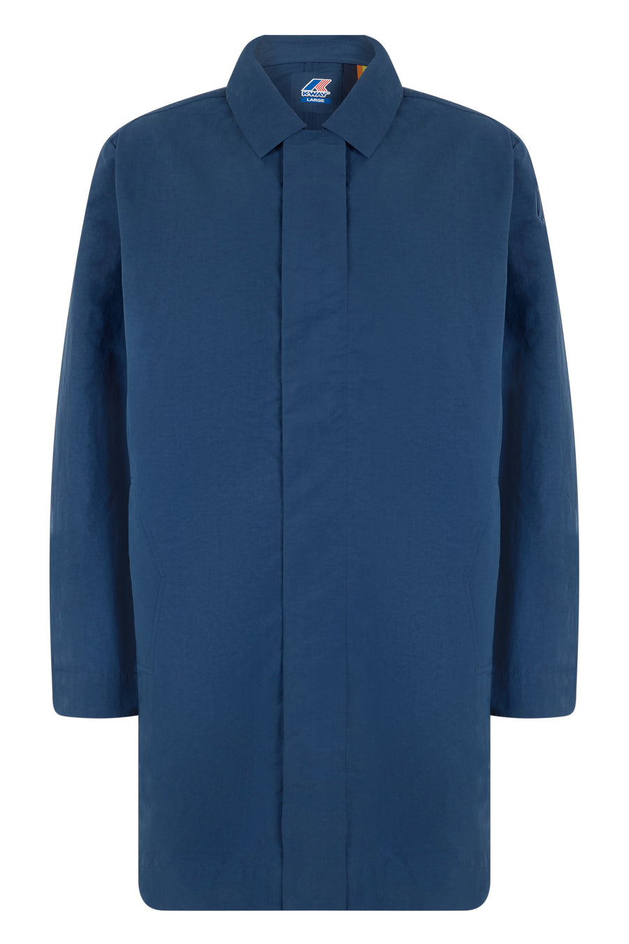 Coat Poirol Blue Cotton