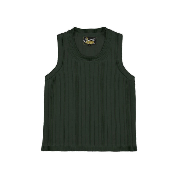 Bb Wallace Wool tank top in green