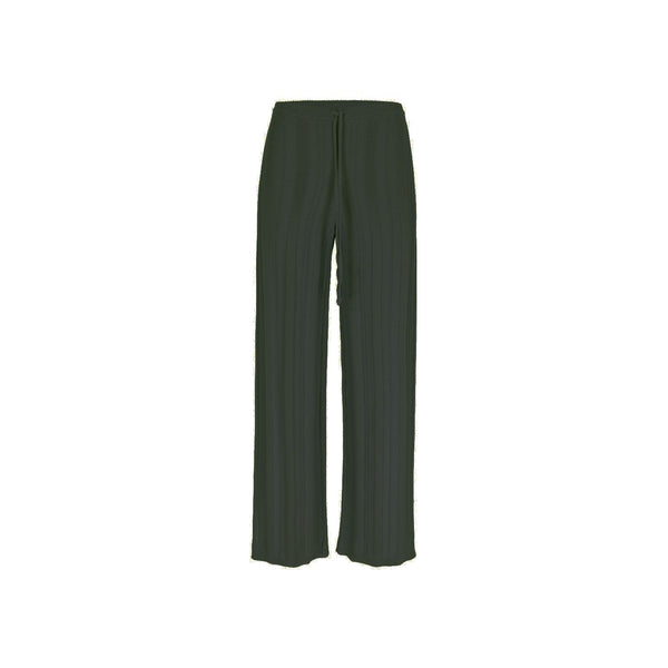 Bb Wallace Knitted wool trousers in green