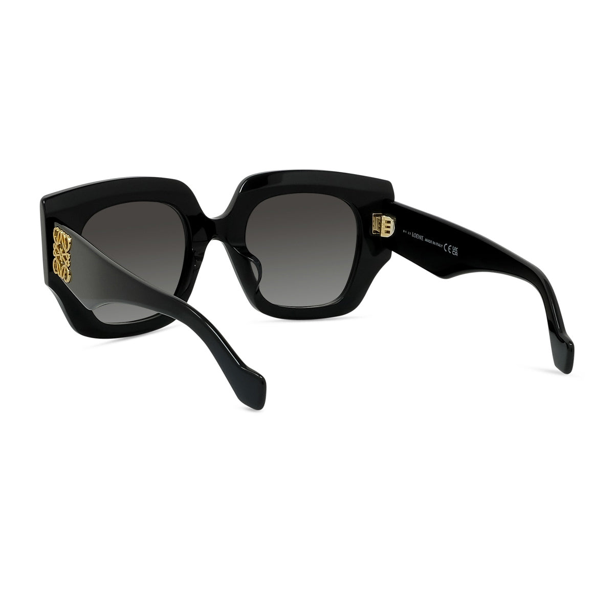Loewe LW40129U Anagram 01B Black Nero Acetate Occhiali Da Sole