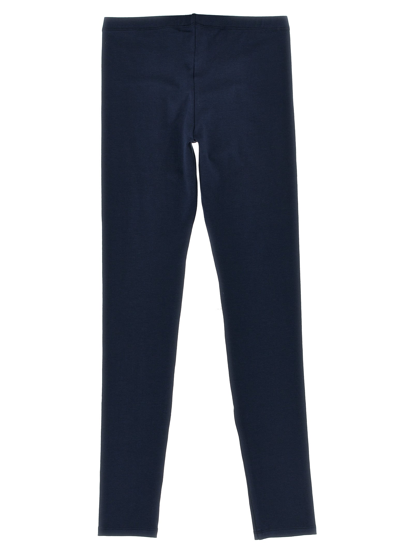 Logo print leggings Blue Cotton