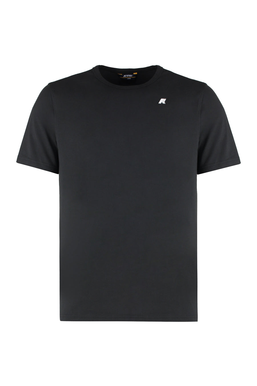 Adame Cotton Crew-Neck T-Shirt Black T-shirts