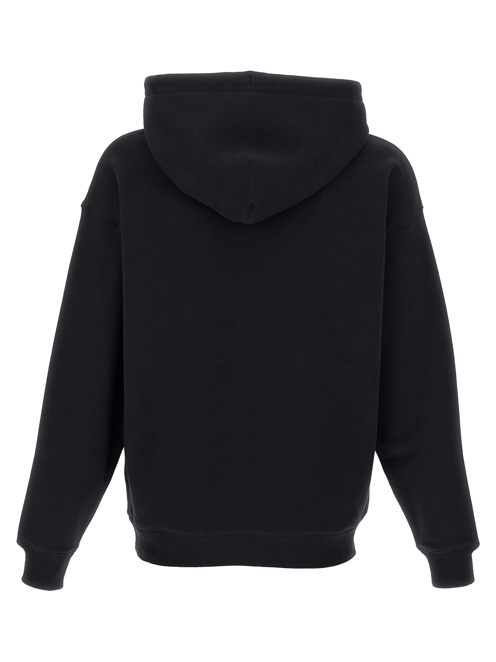 Y-3 Graphic FT hoodie Black Cotton Sweatshirt