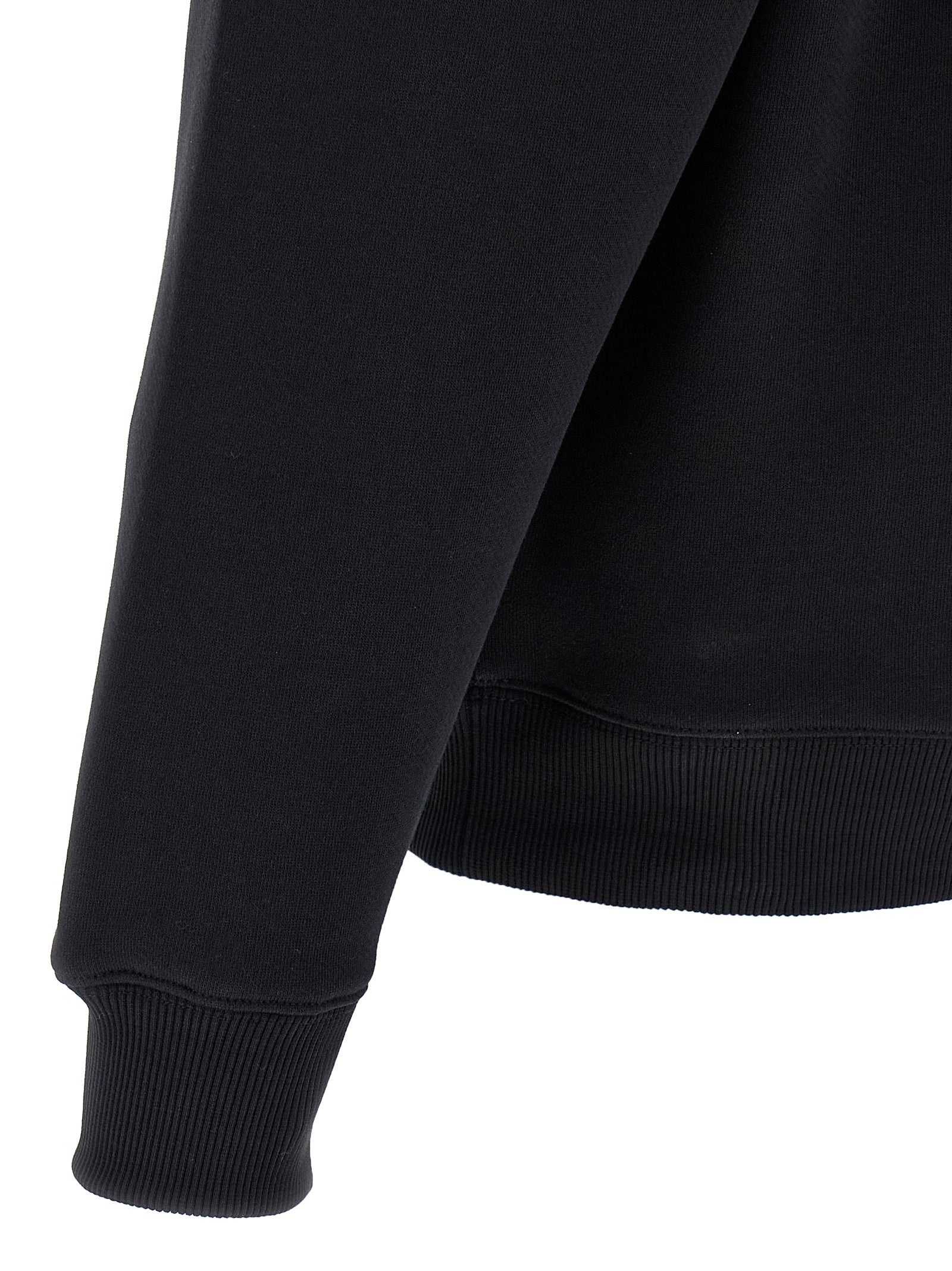 Y-3 Graphic FT hoodie Black Cotton Sweatshirt
