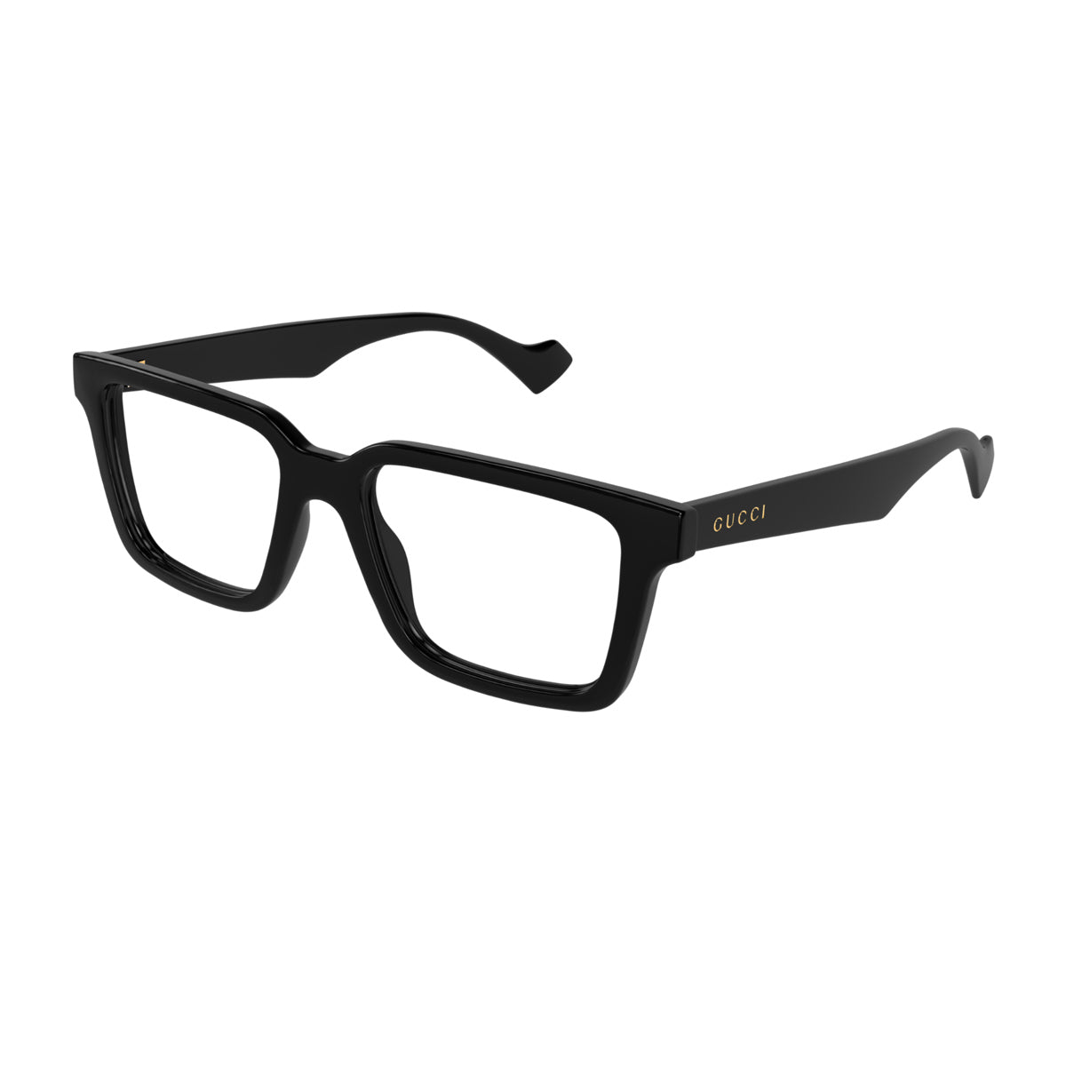 Gucci GG1729O Linea Lettering 001 Black Nero Acetate Occhiali Da Vista