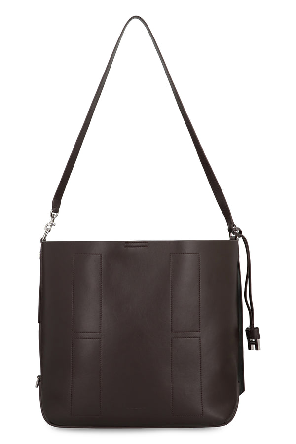 Hobo Bag Hocket Media Brown Leather Handbags