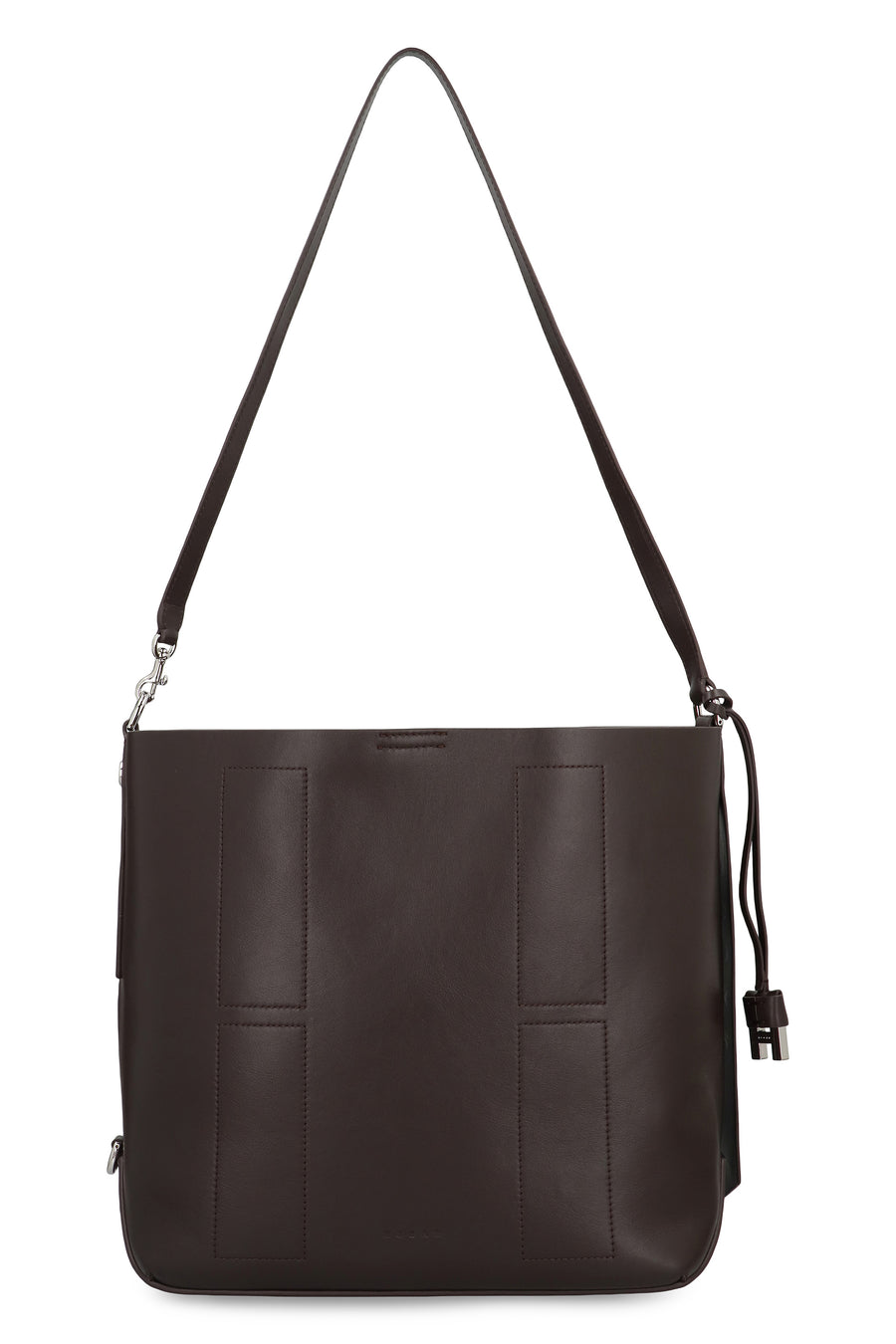 Hobo Bag Hocket Media Brown Leather Handbags