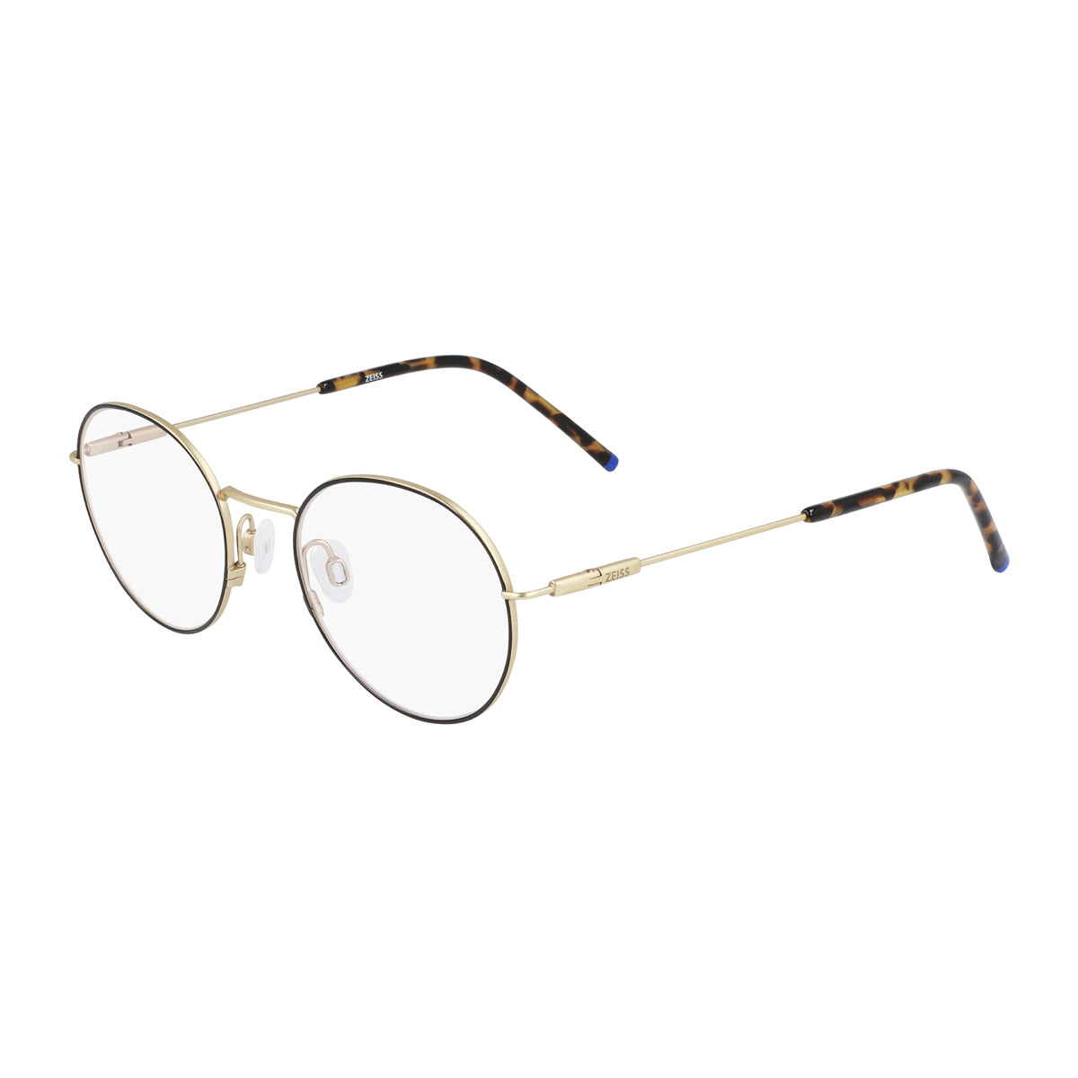 ZS22101 007 matte black gold Nero Metal Occhiali Vista