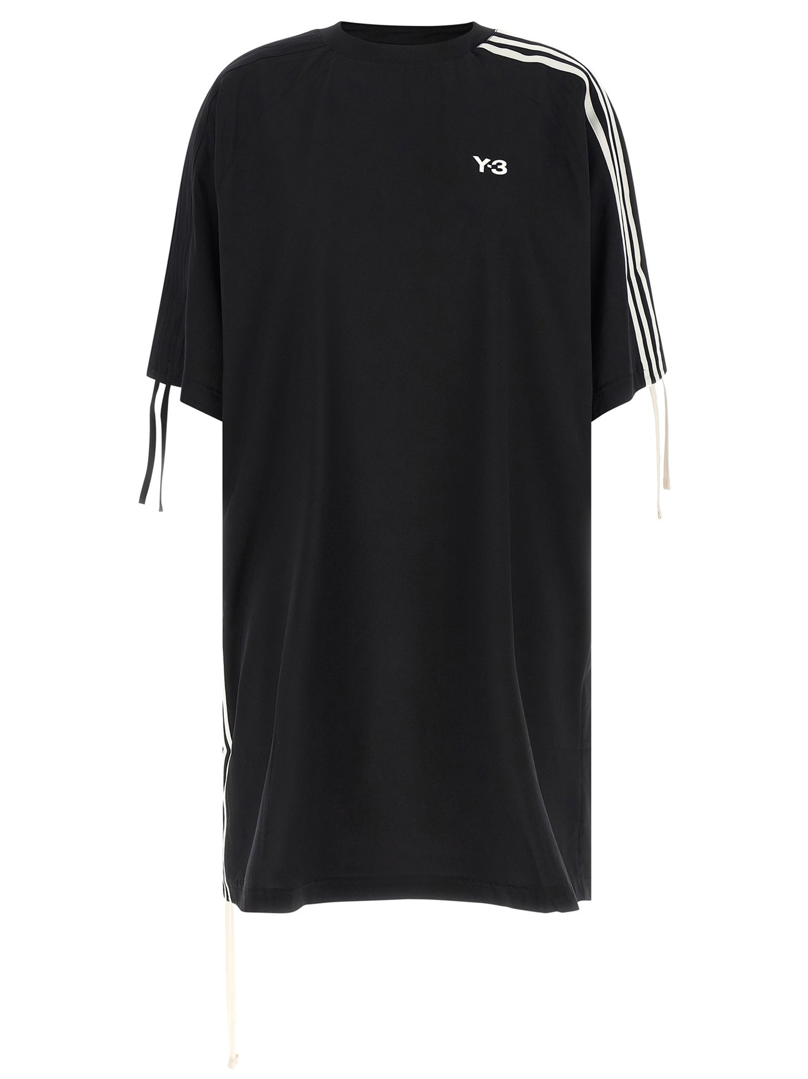 T-shirt dress Black Polyester