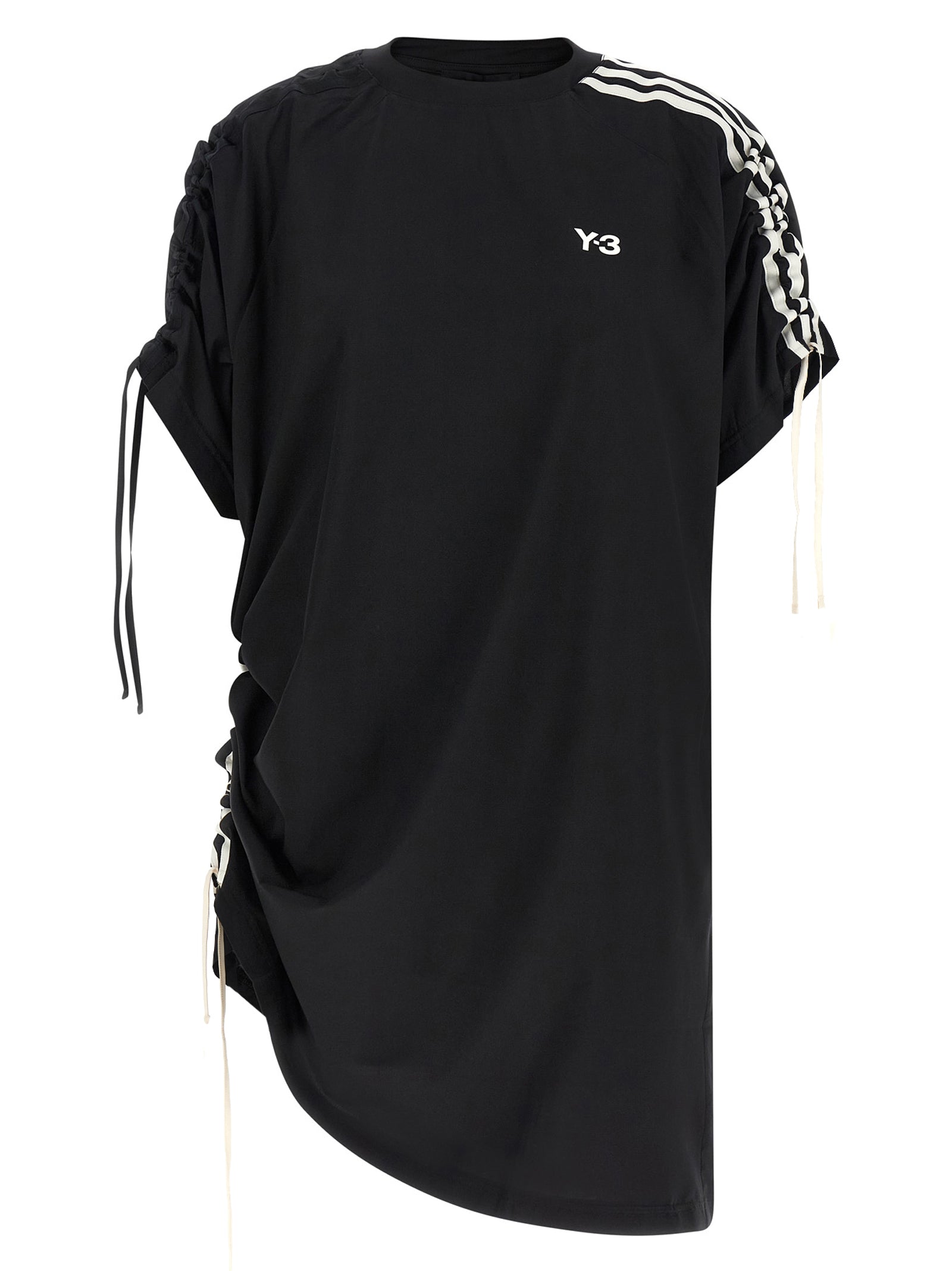 T-shirt dress Black Polyester