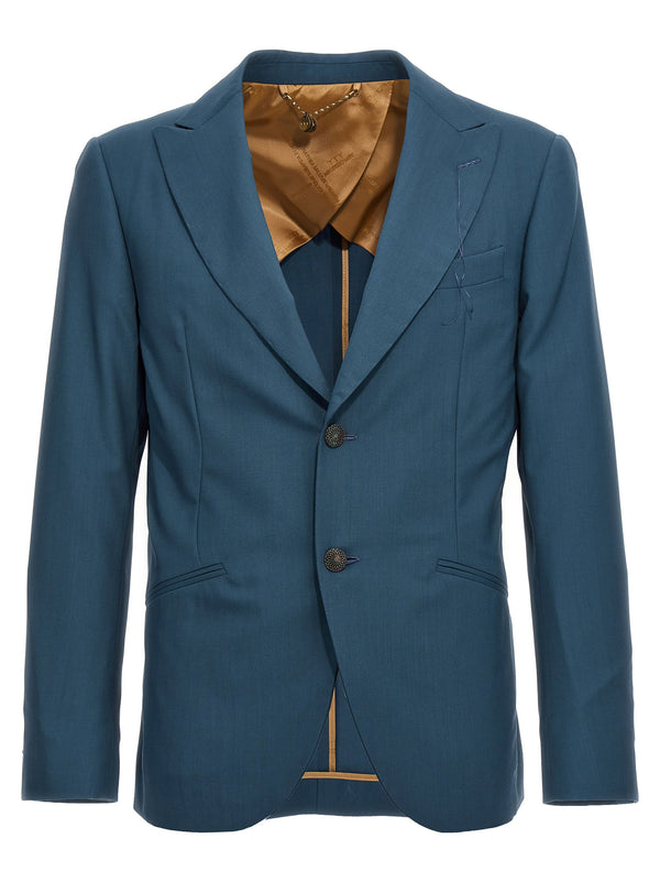 Maurizio Miri Keanu Blazer — Blue