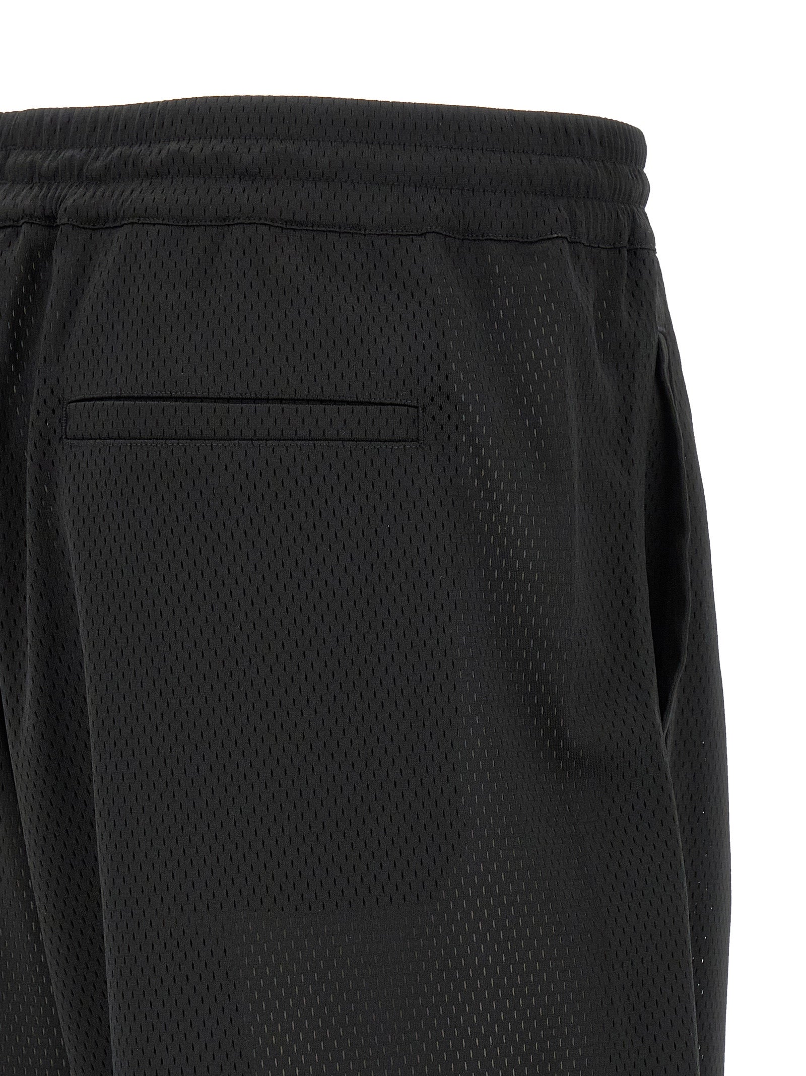 Y-3 Mesh bermuda shorts Black Polyester Bermuda