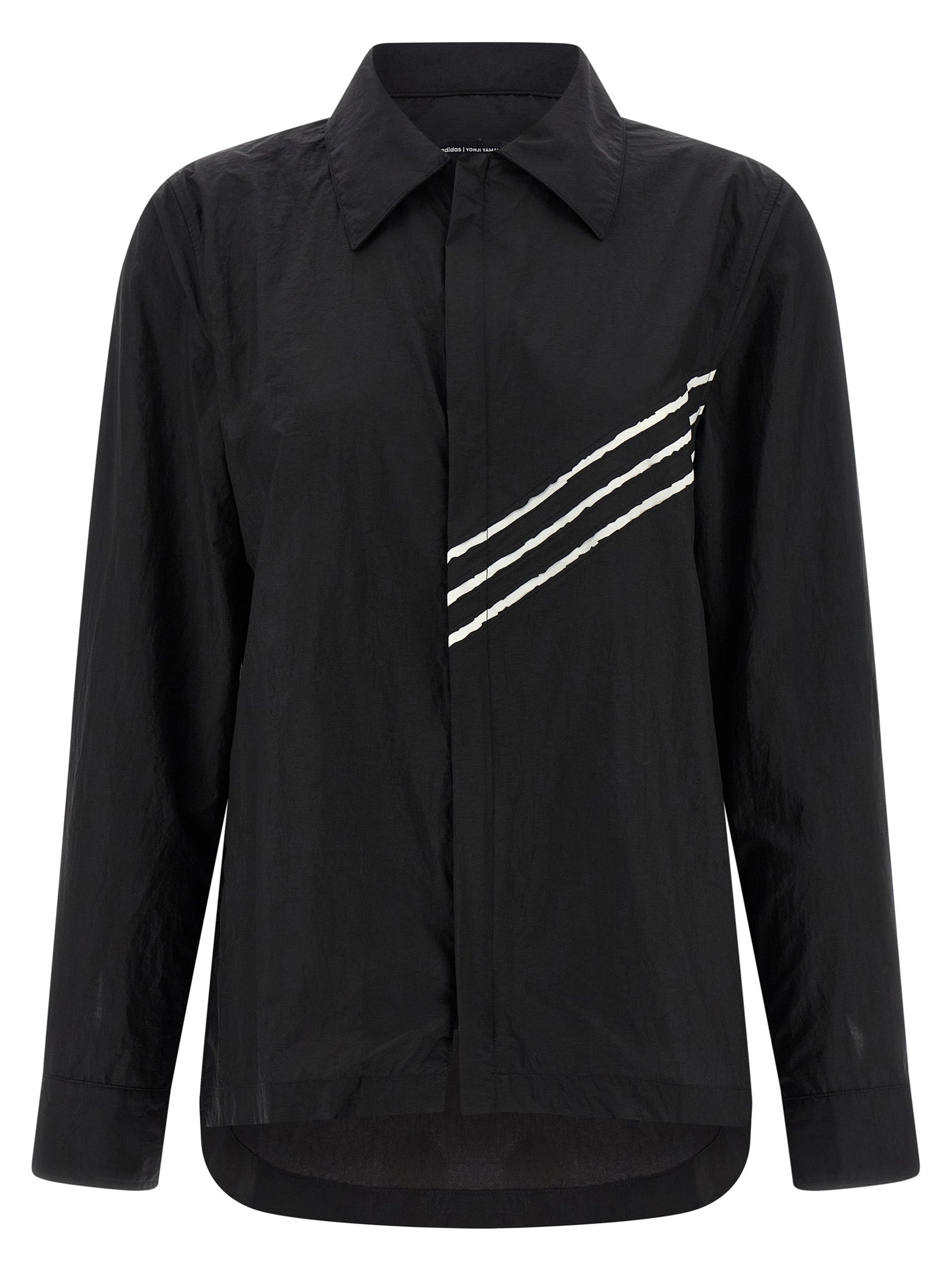 W RE 3S overshirt Black Polyamide Down Jacket, Parka, Casual Jackets